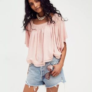 NWOT Free People Sunsetter Tee XS